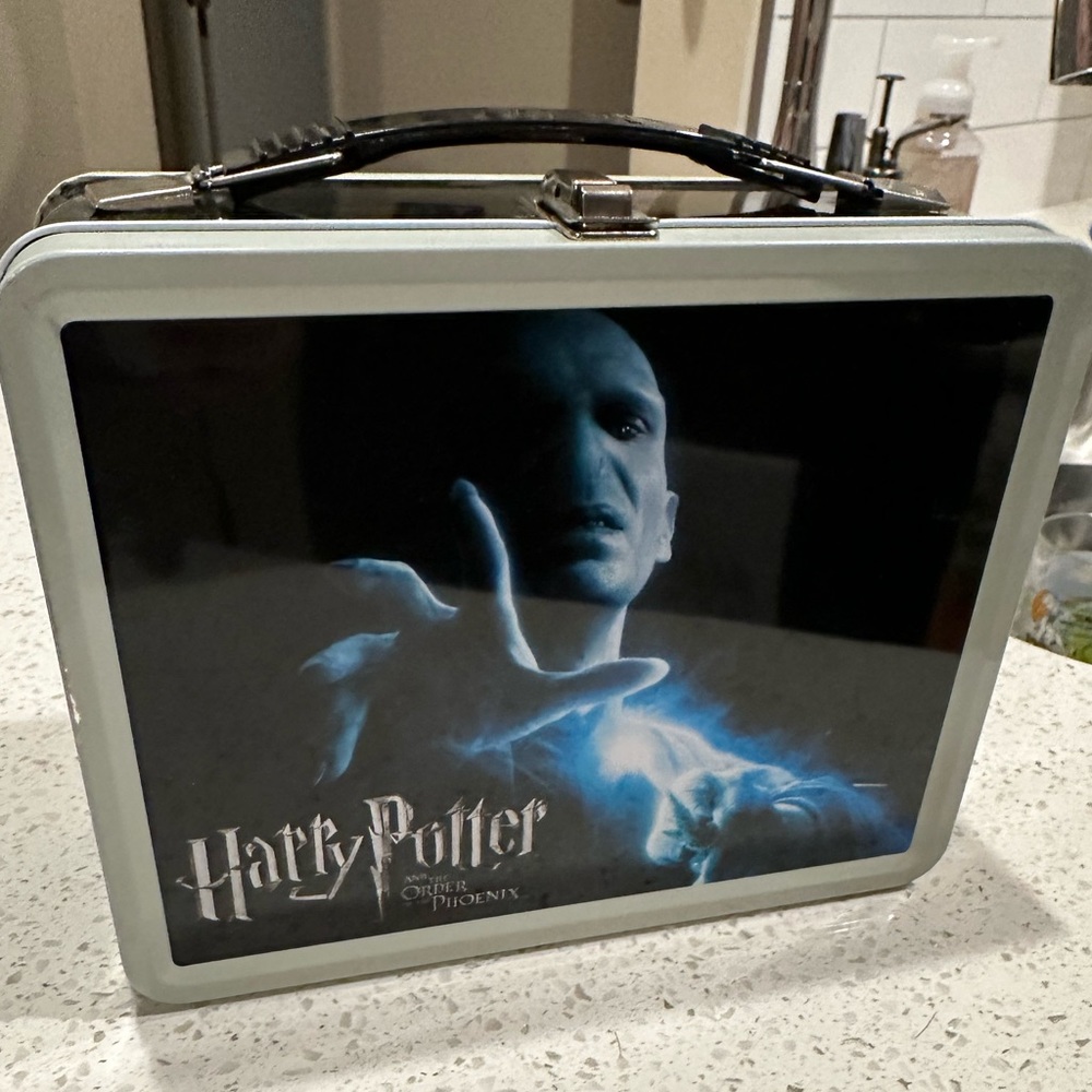 NECA limited edition Harry Potter lunch box with thermos